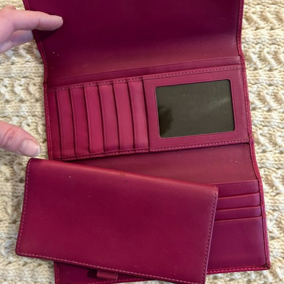 Vintage Coach Chelsea Heritage Signature Leather Set | Bag & Wallet - Picture 7 of 8